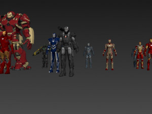 iron man download 3D Model