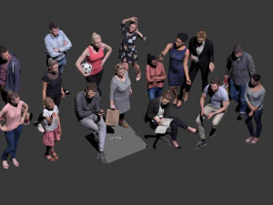 modern multiplayer 3D Model