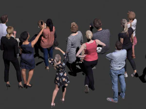 modern multiplayer 3D Model