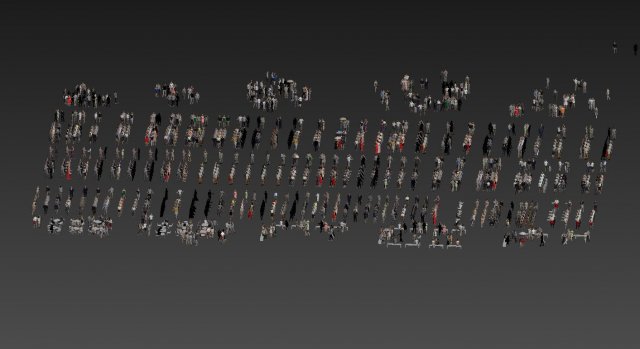 modern multiplayer 3D-Modell .c4d .max .obj .3ds .fbx .stl .blend 