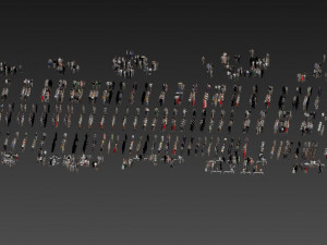 modern multiplayer 3D Model