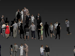 modern multiplayer 3D Model