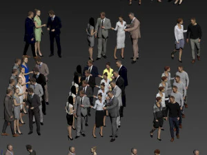modern multiplayer 3D Model