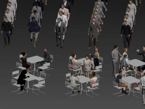 modern multiplayer 3D Model