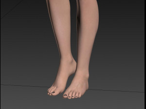 girl 3D 모델