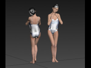 girl 3D 모델