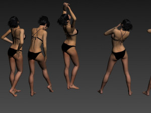 sexy girl Model 3D