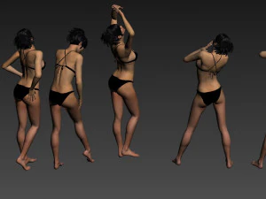 sexy girl 3D Model