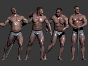 of modern men 3D Model