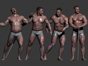 de los hombres modernos Modelo 3D