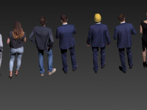 men women Model 3D