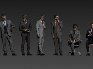 men and women 3D Модель