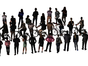 young people 3D Модель