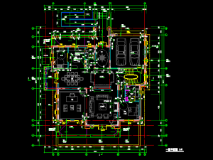 drawing 212 of single family villa on the second floor 3D Model