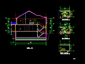 drawing 212 of single family villa on the second floor 3D Model