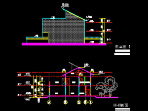 drawing 214 of two storey villa 3D Model