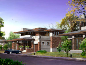 villa de trois étages 3-03 Modèle 3D