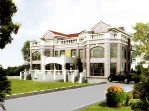three storey villa 3-07 3D Model