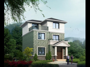 three storey villa 3-10 3D Model