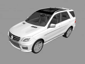 of modern gas station 3D Model
