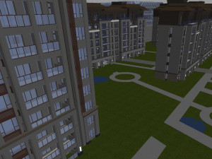 of modern commercial building appearance 3D Модель