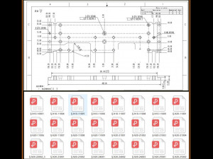 drawing of new k - n95 mask machine Modelo 3D