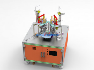 n95 semi automatic mask machine double side welding 3D Модель