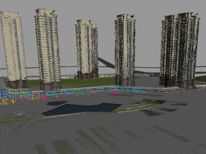 of modern sales office building appearance 3D Модель