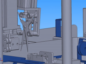 servo high speed ear belt mask machine Model 3D