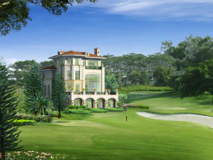 three storey villa type a construction drawing 3D Model
