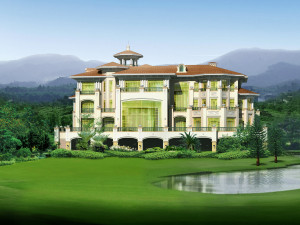 three storey villa type d construction drawing 3D Model