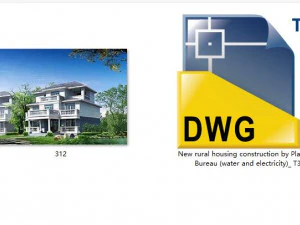 three storey villa 3-12 3D Model