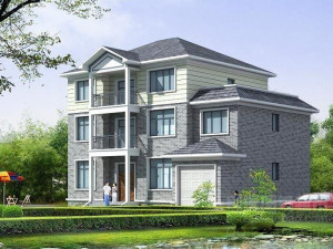 three storey villa 3-15 Modelo 3D