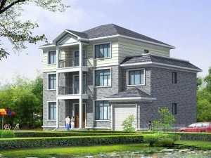 vila tiga lantai 3-15 Model 3D