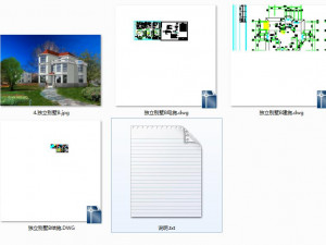 three storey villa 3-16 3D 모델