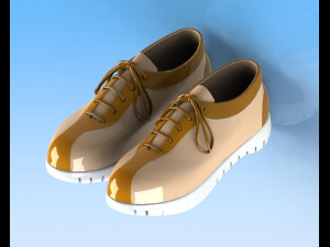 casual shoes 3D Model