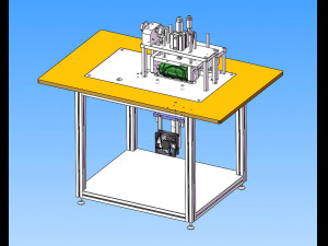 kn 95 flaker semi-automatic n95 mask slicer kn95 tablet press mask machine drawing 3D 模型