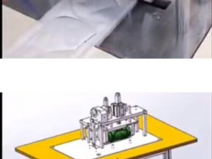 kn 95 flaker semi-automatic n95 mask slicer kn95 tablet press mask machine drawing 3D 模型