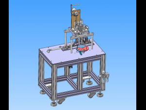 n95 mask ear band welding machine Modelo 3D