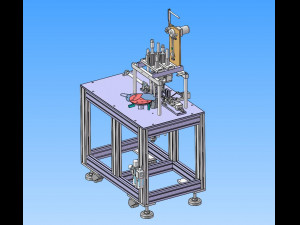 n95 mask ear band welding machine Modelo 3D
