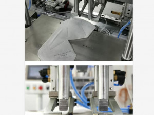 n95 mask ear band welding machine Modelo 3D