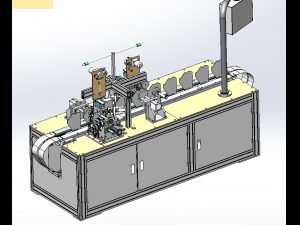 n95 folding mask ear band welding machine 3d engineering drawing bom 3D 모델