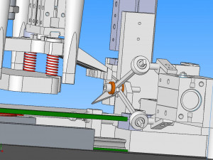 semi automatic ear band welding machine for plane mask 3D Model