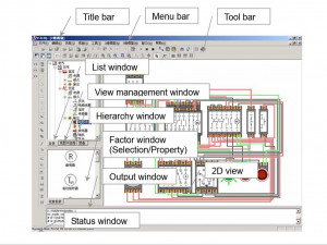 v-eleq electrical control simulation software 3Dモデル