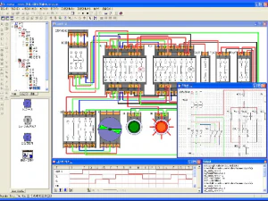 v-eleq electrical control simulation software 3D Model