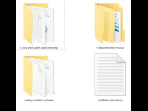 v-eleq electrical control simulation software 3D Model
