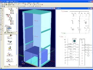 v-eleq electrical control simulation software 3D Model