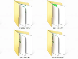 a complete set of cad drawings of isg pipeline pump with 110 models 3D Model