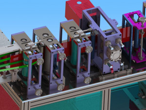 the latest automatic n95 mask machine production line drawings 3D Model