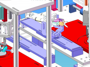 the latest automatic n95 mask machine production line drawings 3D Model